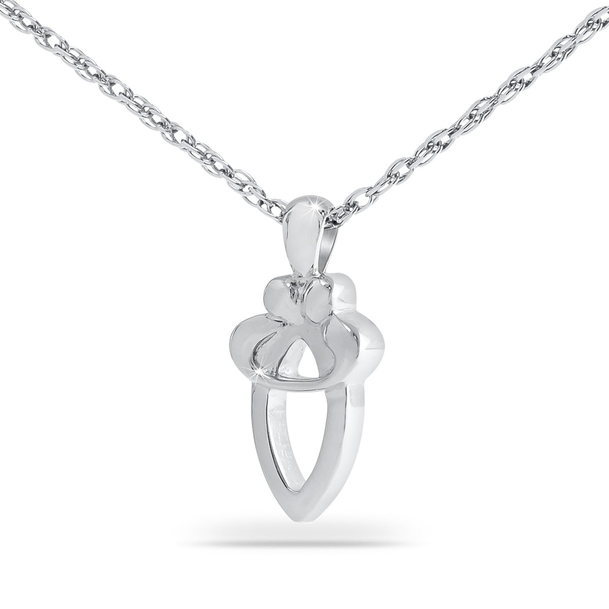 Beloved Hearts Silver Keepsake