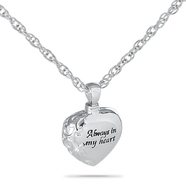 Always In My Heart Stainless Steel Pendant